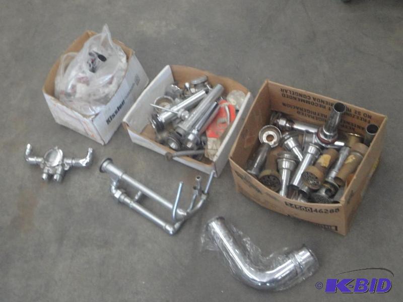 (3) Boxes Of Various Pipe &amp Fit...