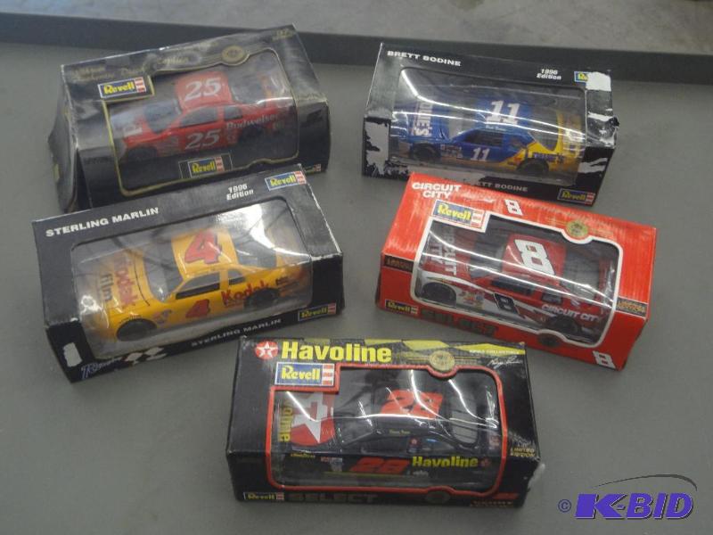 (5) Revell Nascar Diecast Cars...