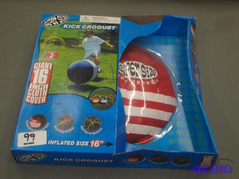 Kick Croquet Set, Unused...