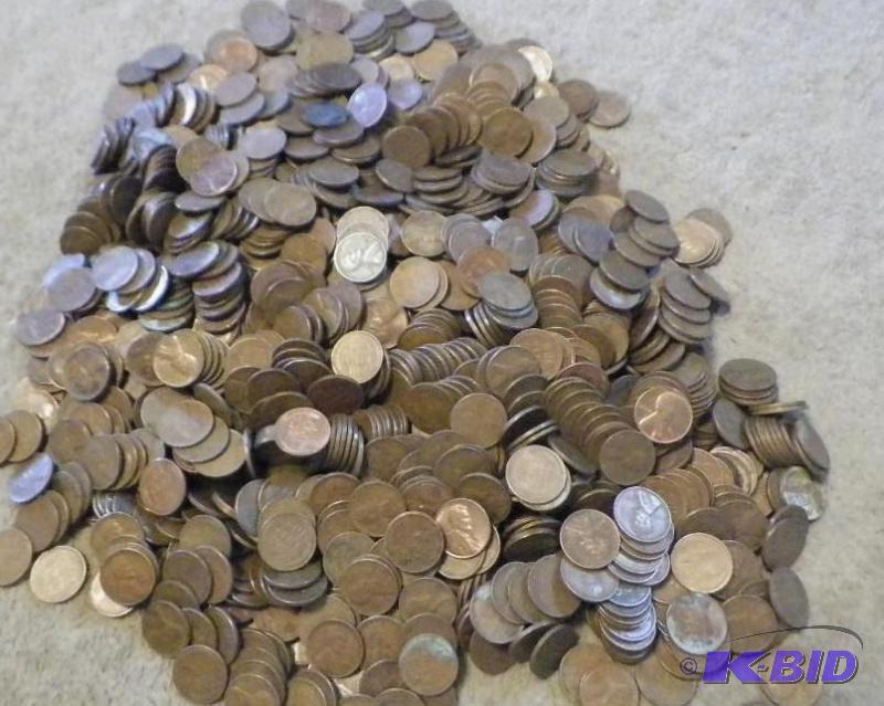 1500 Wheat Back Pennies
