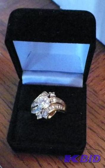 Gold Over Sterling Silver Ring