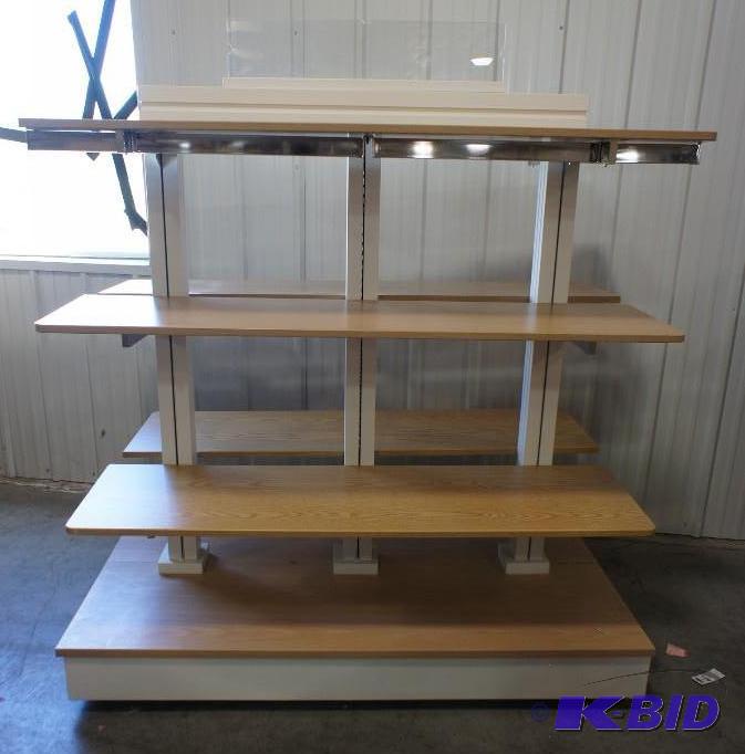 4 shelf retail display rack. 59&quo...
