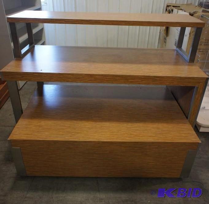 2 piece retail display shelf  each...