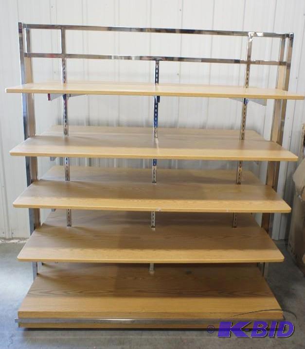 8 shelf adjustable retail display r...
