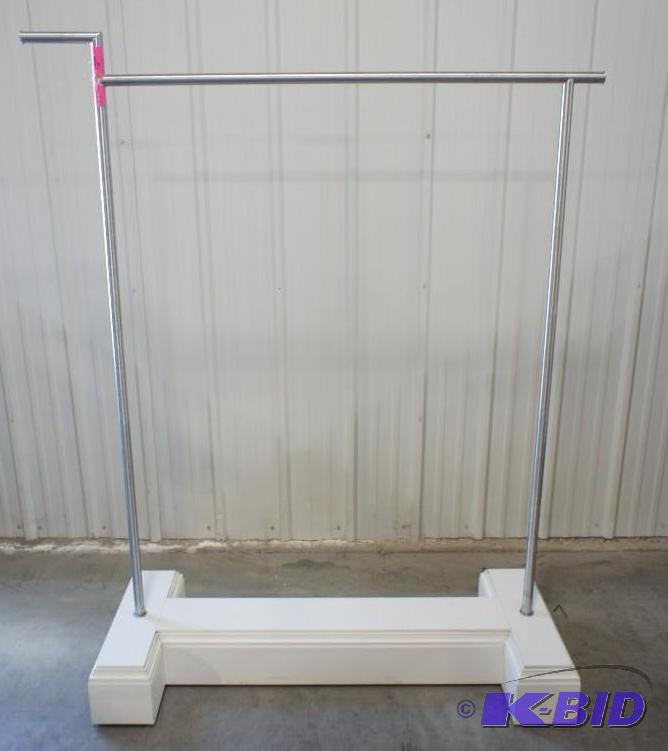 Retail display clothes hanger rack....