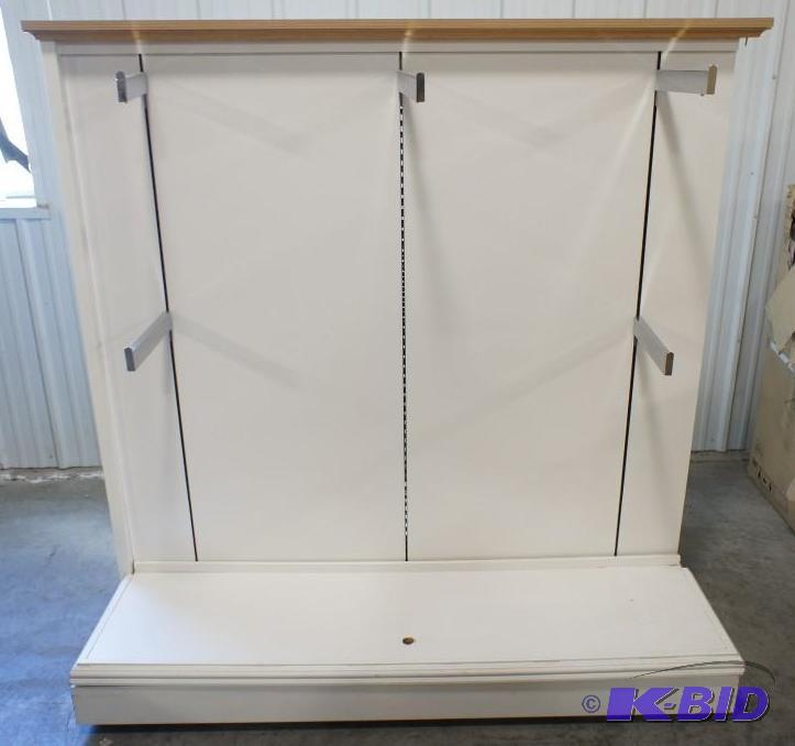 Retail hanger display rack. 61&quot...