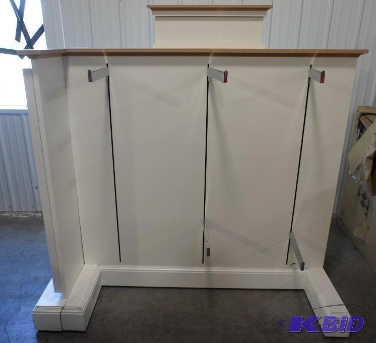 Retail display hanger rack. 64&quot...
