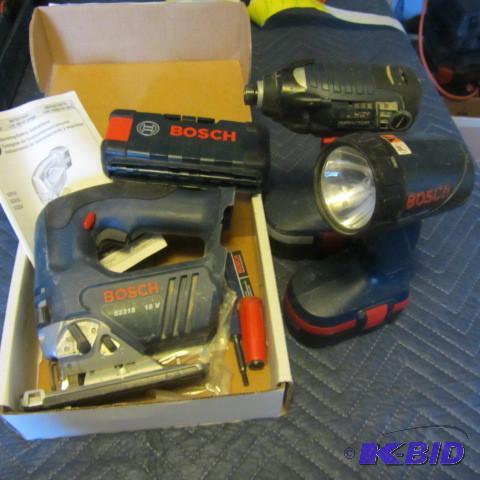 lot 111 image: Bosch Cordless Set