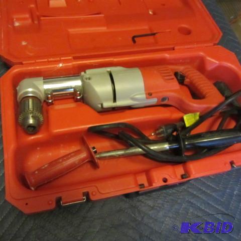 lot 130 image: Milwaukee Right Angle Drill