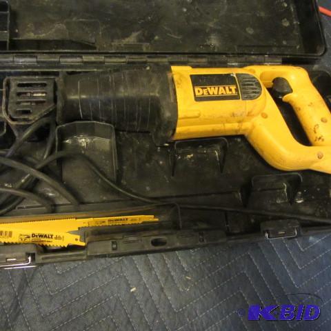 lot 132 image: DeWalt Reciprocating Saw