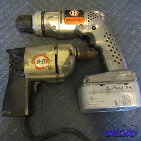 lot 149 image: Cordless, Electric Drills