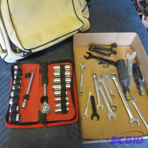 lot 156 image: Sockets, Wrenches