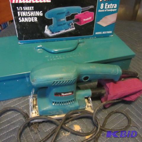 lot 176 image: Makita Sander
