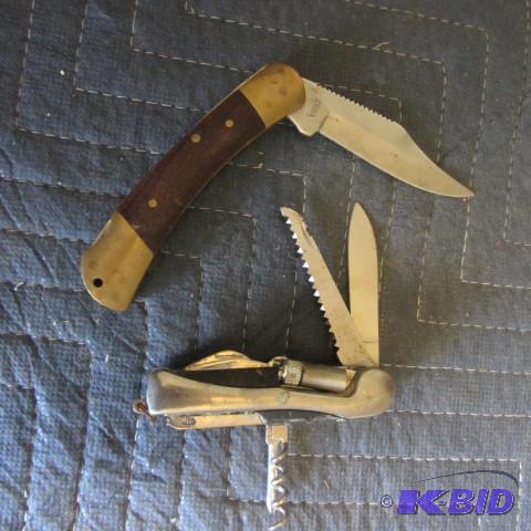 lot 206 image: Multi Tool and Pocket Knife