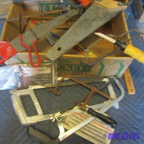 lot 208 image: Saws and Blades