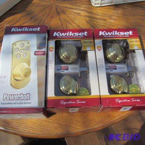 lot 54 image: Door Locks, Deadbolts