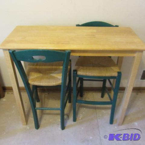 lot 69 image: Table and Two Chairs