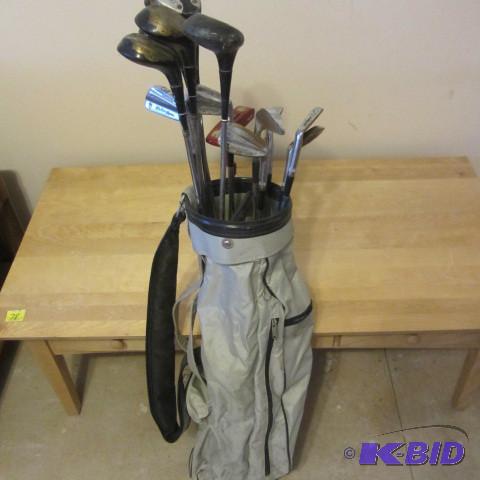 lot 73 image: Golf Clubs