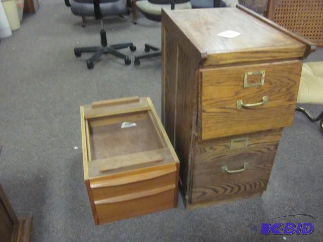 lot 104 image: File Cabinet