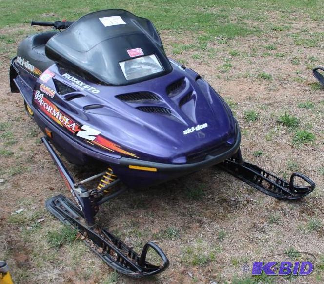 &nbsp1998 &nbspSki-doo Formula Z ...