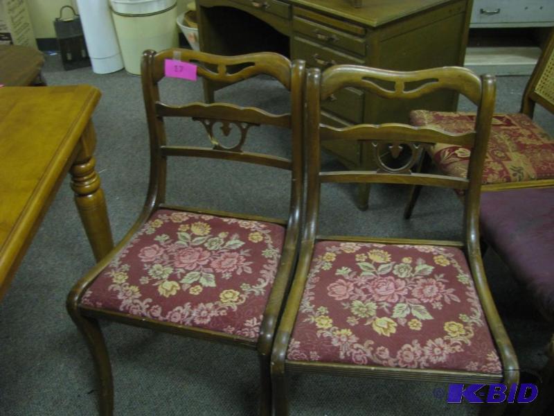 two matching chairs very nice and s...