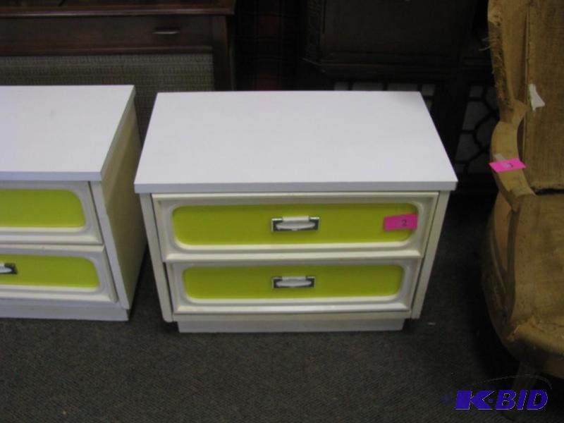 vintage two drawer beside dresser ...