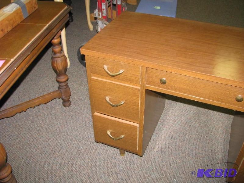 vintage desk in dice shape 7 drawer...