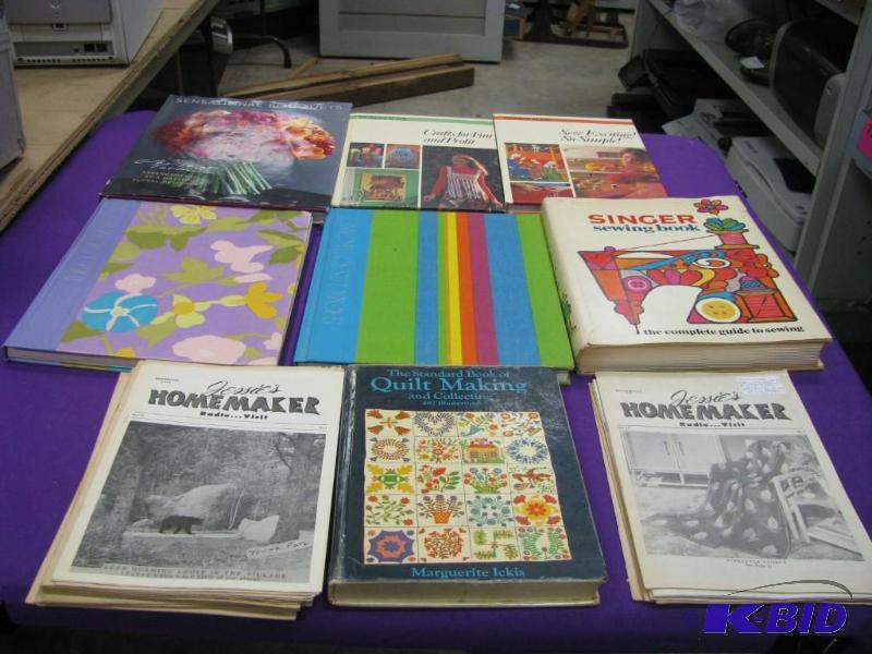 vintage craft type books...