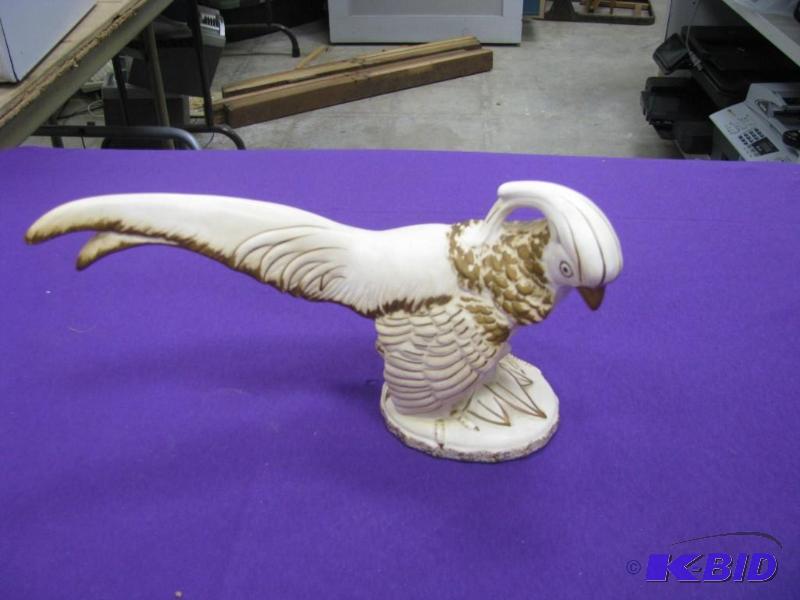 ceramic cockatoo...