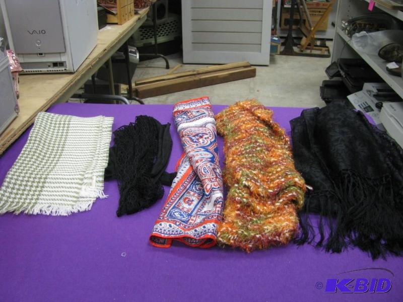 5 very nice scarves...