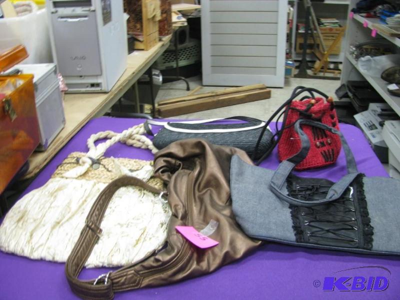 five handbags see photos...