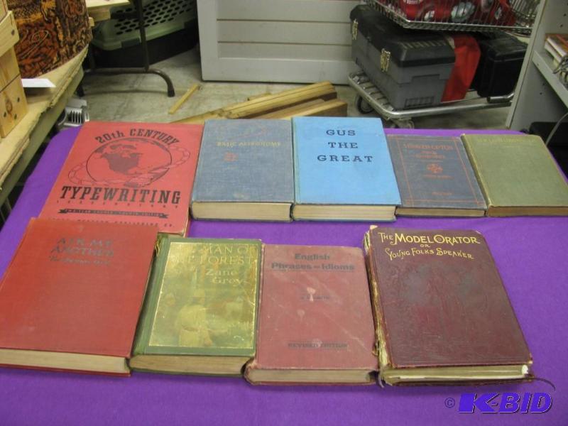 collection of vintage books various...
