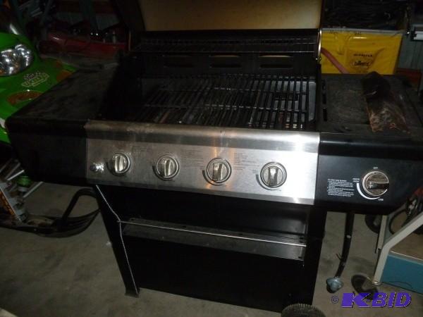 lot 12 image: Grill master stainless propane BBQ ...