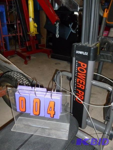 lot 4 image: Bow flex system. Appears to be comp...