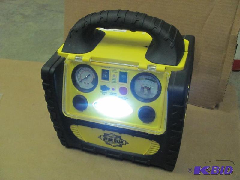 lot 23 image: This NEW GUIDE GEAR Portable Jumpst...