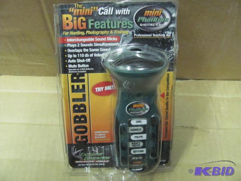 lot 50 image: You cant get a turkey call much ea...