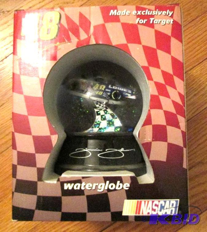 lot 169 image: NASCAR glitter globe, features 48 J...