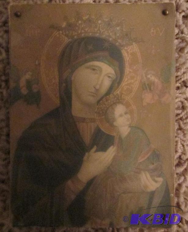 lot 172 image: Religious print...