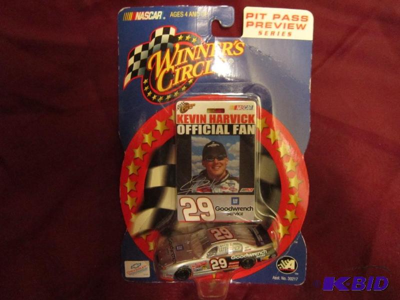 lot 21 image: NASCAR Winners Circle Kevin Harvick...