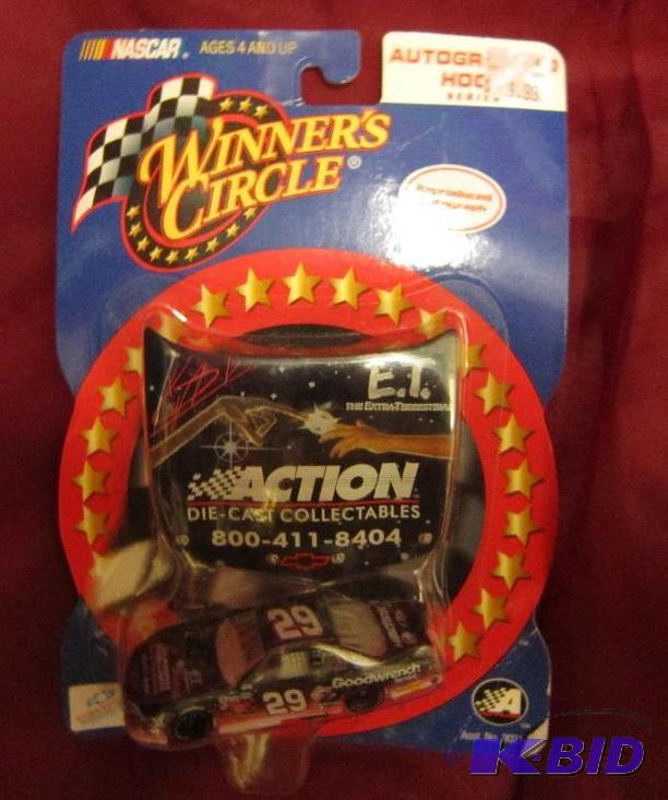lot 50 image: NASCAR Kevin Harvick car and hood r...
