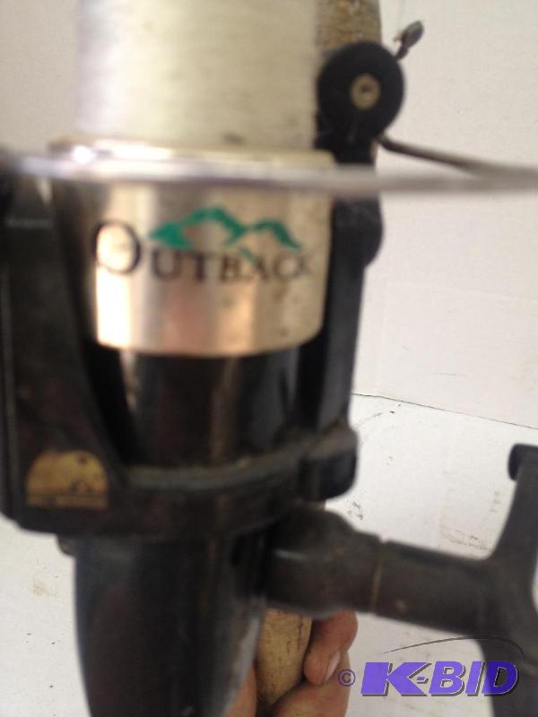 lot 36 image: Mitchel Reel and Daiwa Crossfire Rod