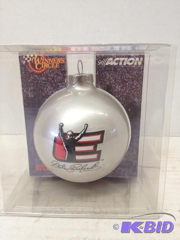 lot 47 image: Dale Earnhardt Christmas Ornament NASCAR