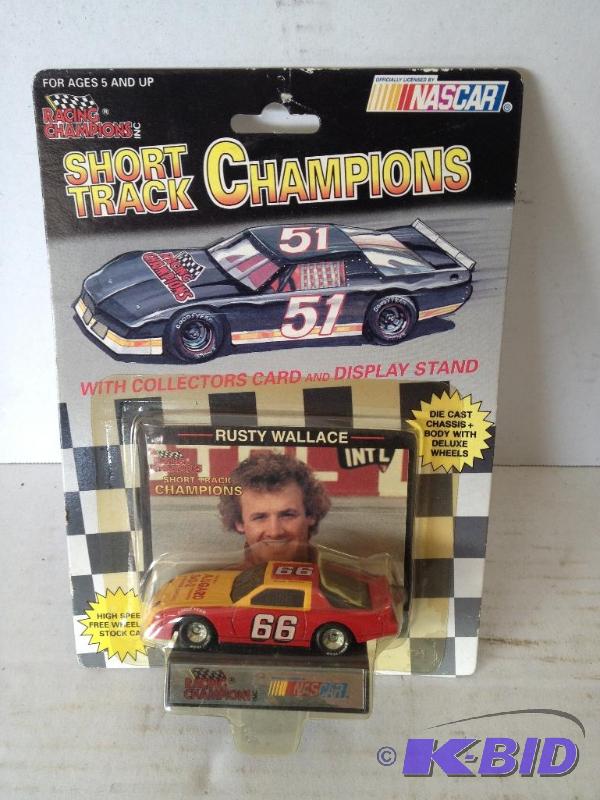 lot 63 image: 1993 Rusty Wallace #66 164 Die Cast NIB NASCAR