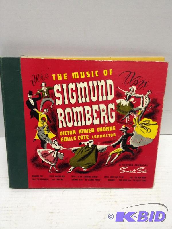 lot 71 image: The Music of Sigmund Romberg, A Victor Musical Smart Set