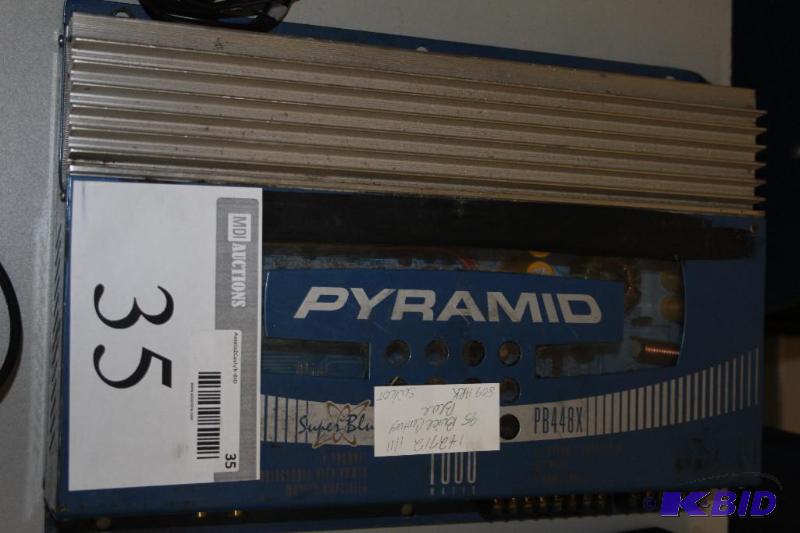 lot 35 image: Pyramid, Super Blue, PB448X, 4-Chan...