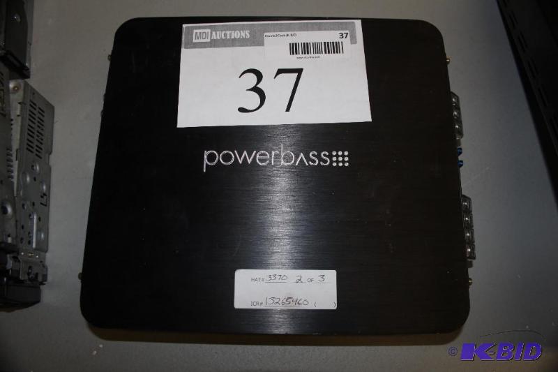 lot 37 image: Powerbass, ASA 400.2X, 2-Channel Br...