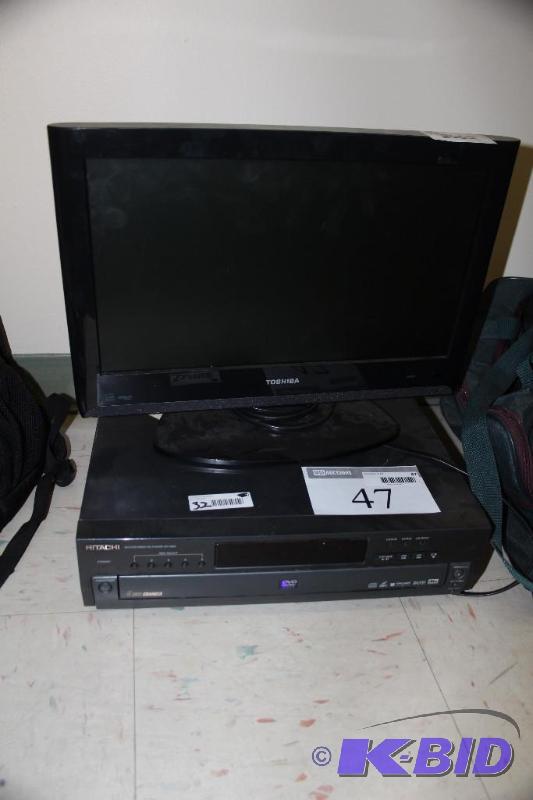 lot 47 image: Lot of (2) Items (1) Toshiba, Tele...