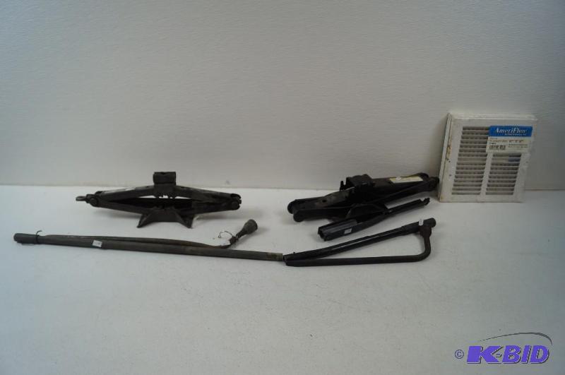 Car jacks & tire irons also vent grills