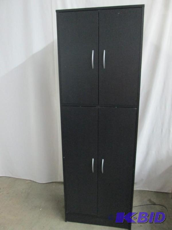 lot 12 image: MyHome 4 Door Pantry - Black