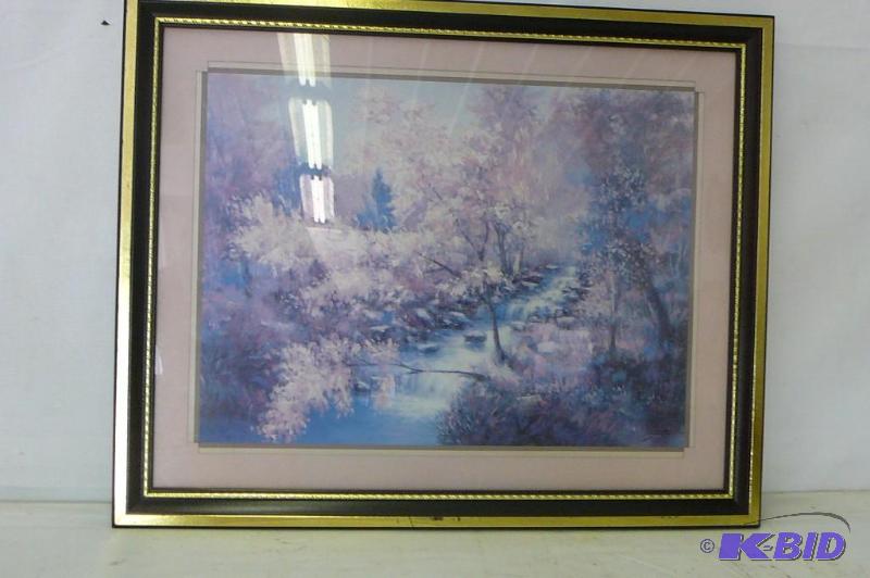 lot 13 image: Print and frame 31-12&quotW x 25&...